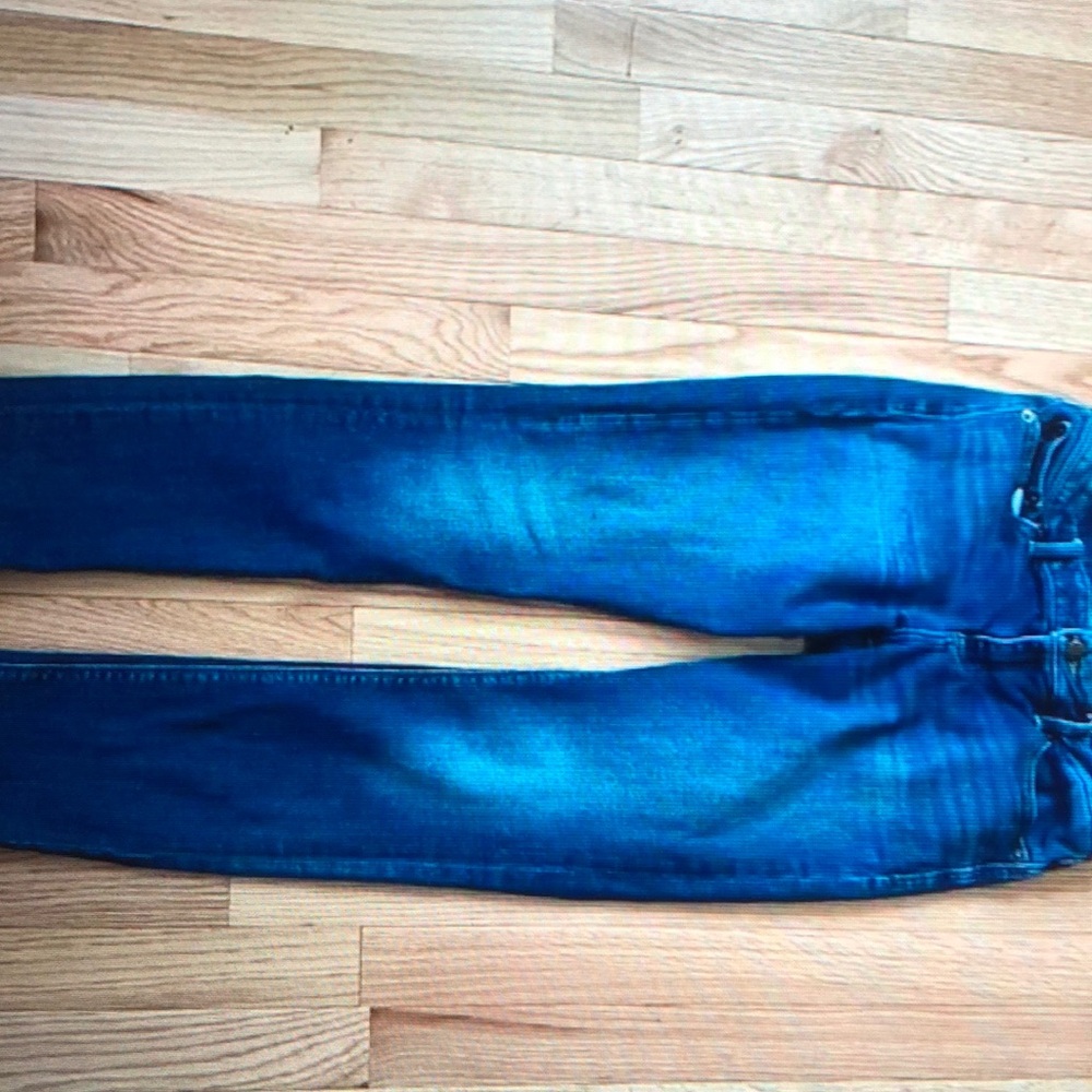 Lucky Brand jeans Women 6 28 Blue Lolita skinny Mid Rise Medium wash ladies
